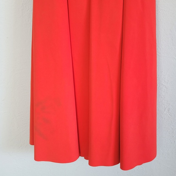 Chiara Boni La Petite Robe Corie V-Neck Fit & Flare Sleeveless Cocktail Dress - Picture 15 of 16